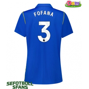 Chelsea Wesley Fofana #3 Hemmatröja Kvinnor 2026-27 Kortärmad